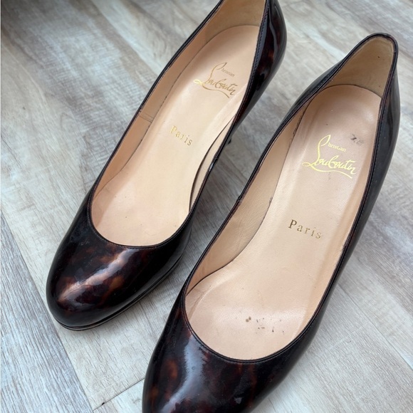 Christian Louboutin Shoes - Christian Louboutin Women's Brown Leopard Pumps